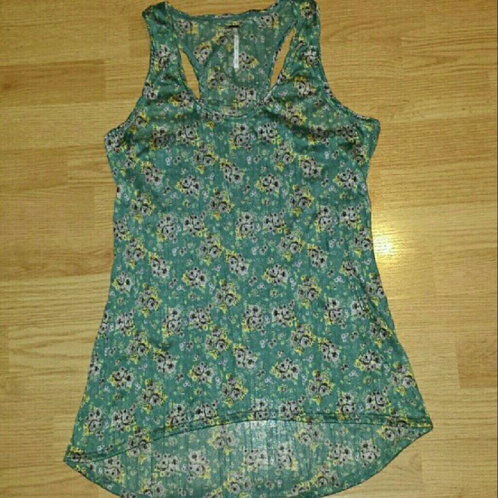 Free People high-low racerback